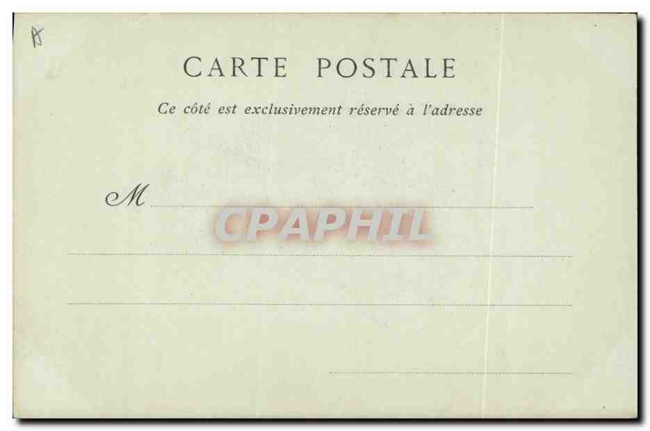 CPA Philippe IV le Bel Roi de France — Verso