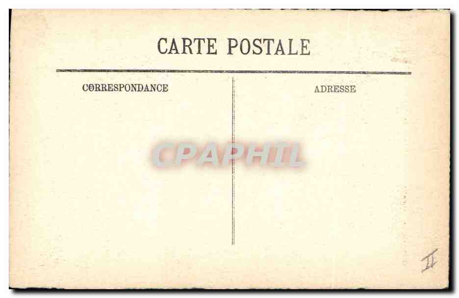 CPA Bourges Ancien Jacques Coeur — Rückseite