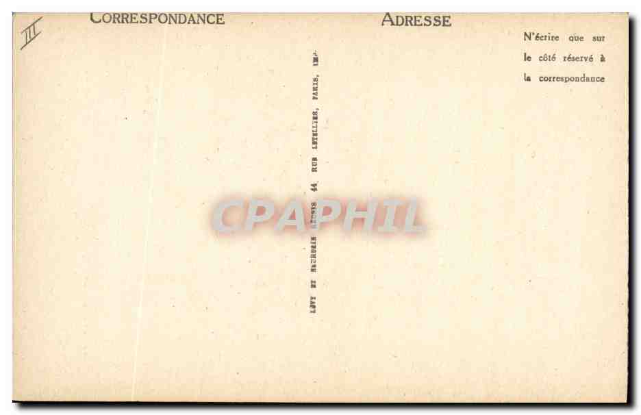 CPA Marie d'Angleterre Fille de Henri VIII Roi d'Angleterre — Verso