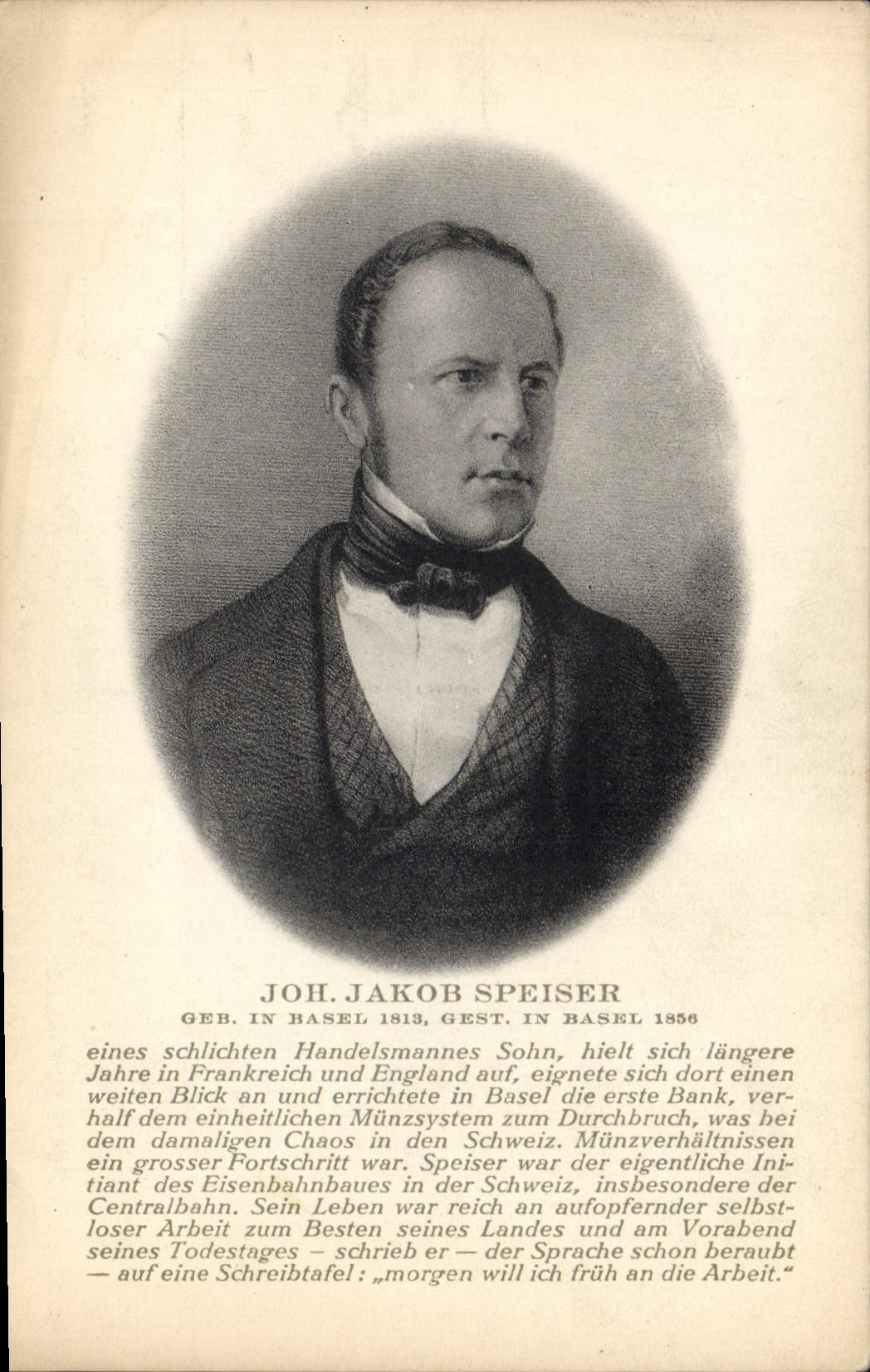 CPA Joh Jakob Speiser 