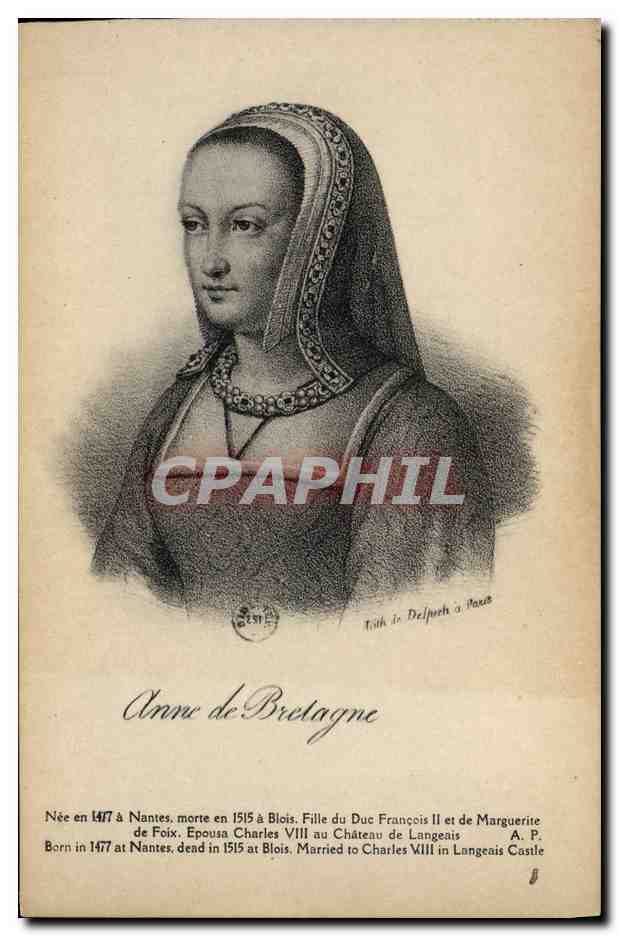 CPA Anne de Bretagne 