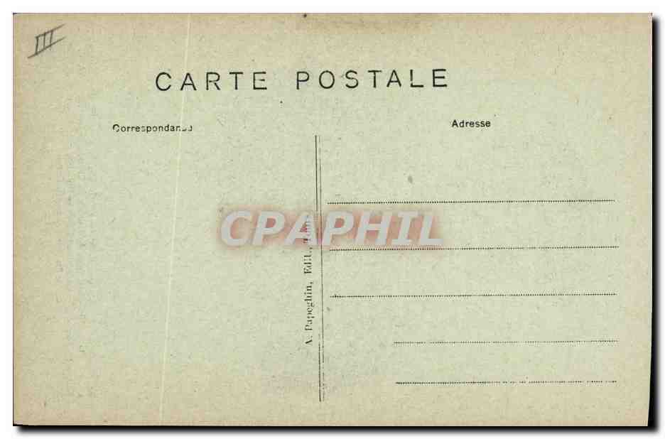 CPA Anne de Bretagne  — Verso
