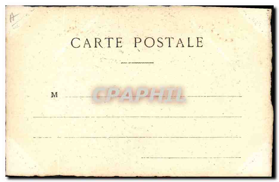 CPA Pauline Bonaparte Princesse Boroghese — Back