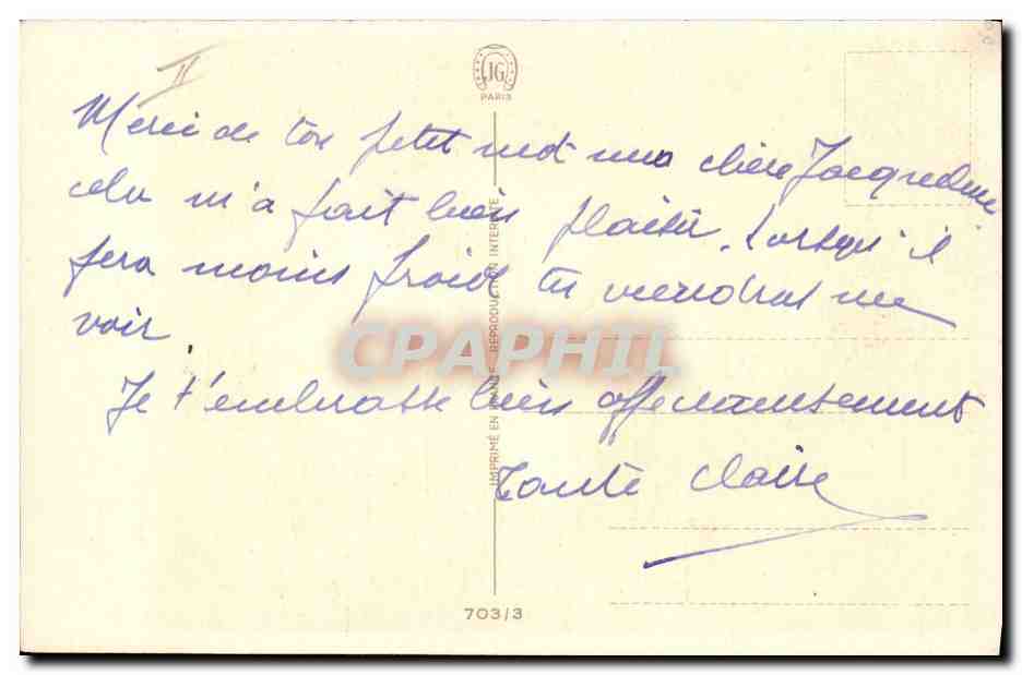 CPA Chat chats Chaton Femme — Rückseite