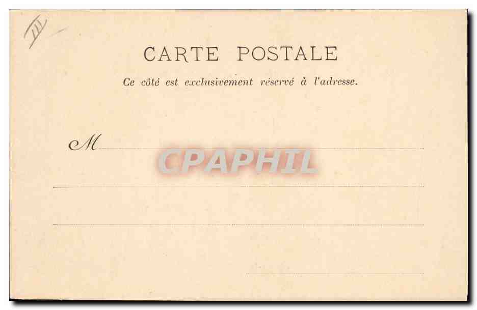 CPA Militaria La mort du Zouave 1840 — Verso