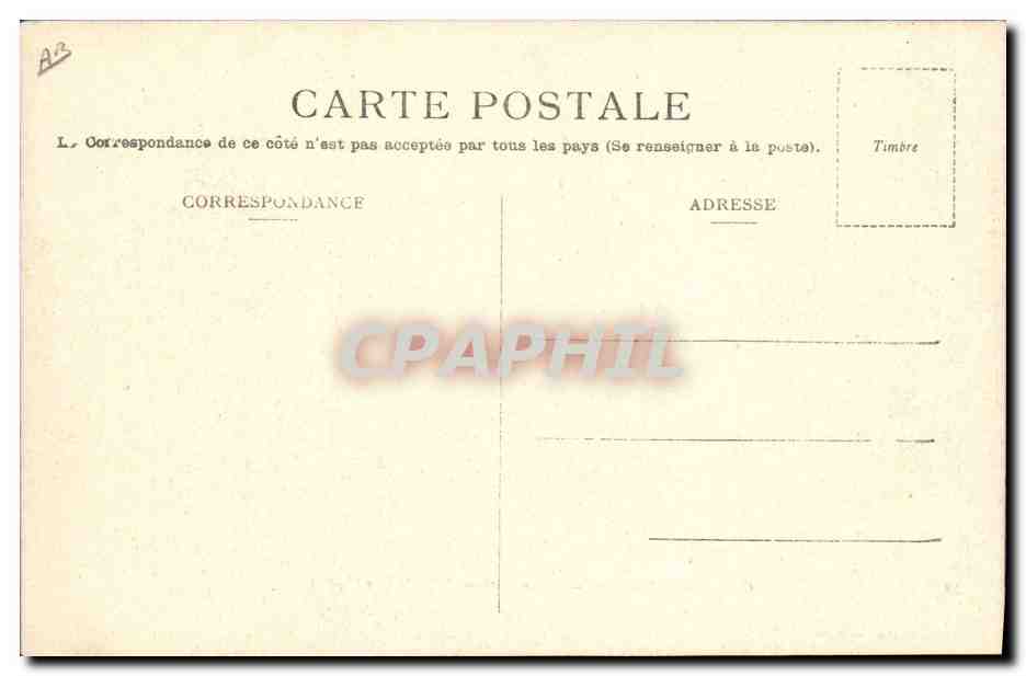 CPA Militaria Oudjda Maroc Occupation d'Oudjda Avril 1907 Camp du 2eme Zouaves  — Rückseite