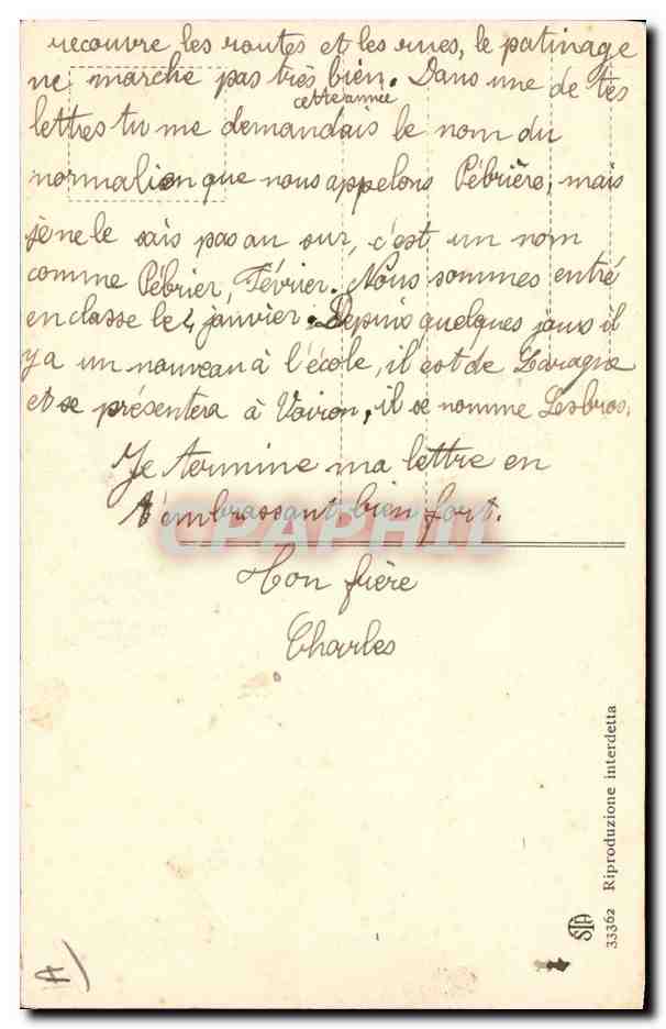 CPA Militaria Les Turcos Troupes noires francaises a gue — Rückseite