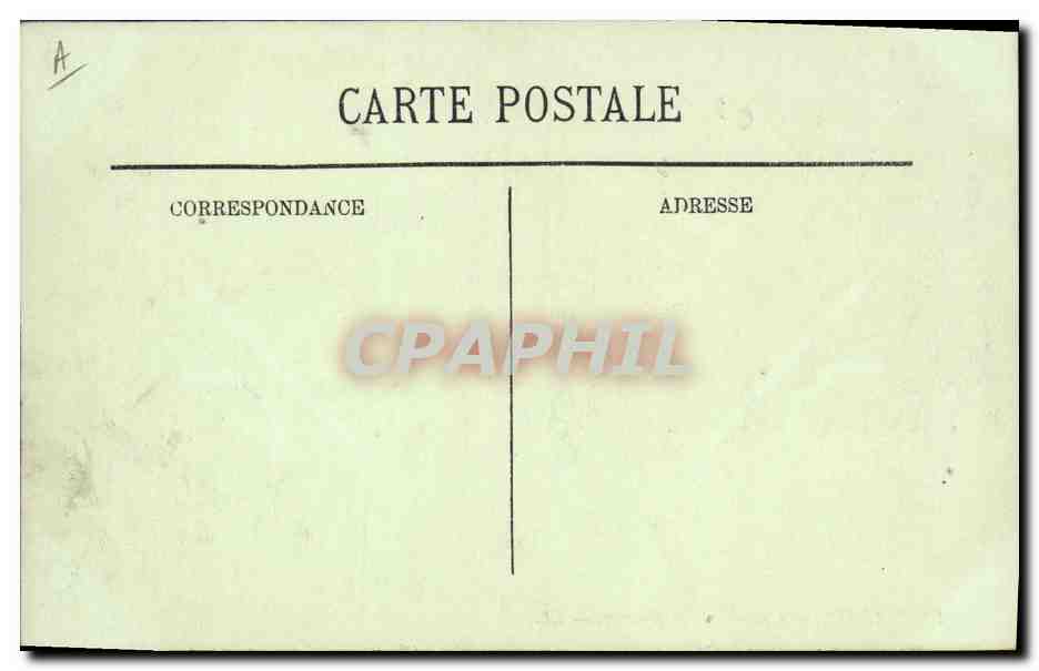 CPA Militaria Bizerte Tunisie Campement de zouaves — Rückseite