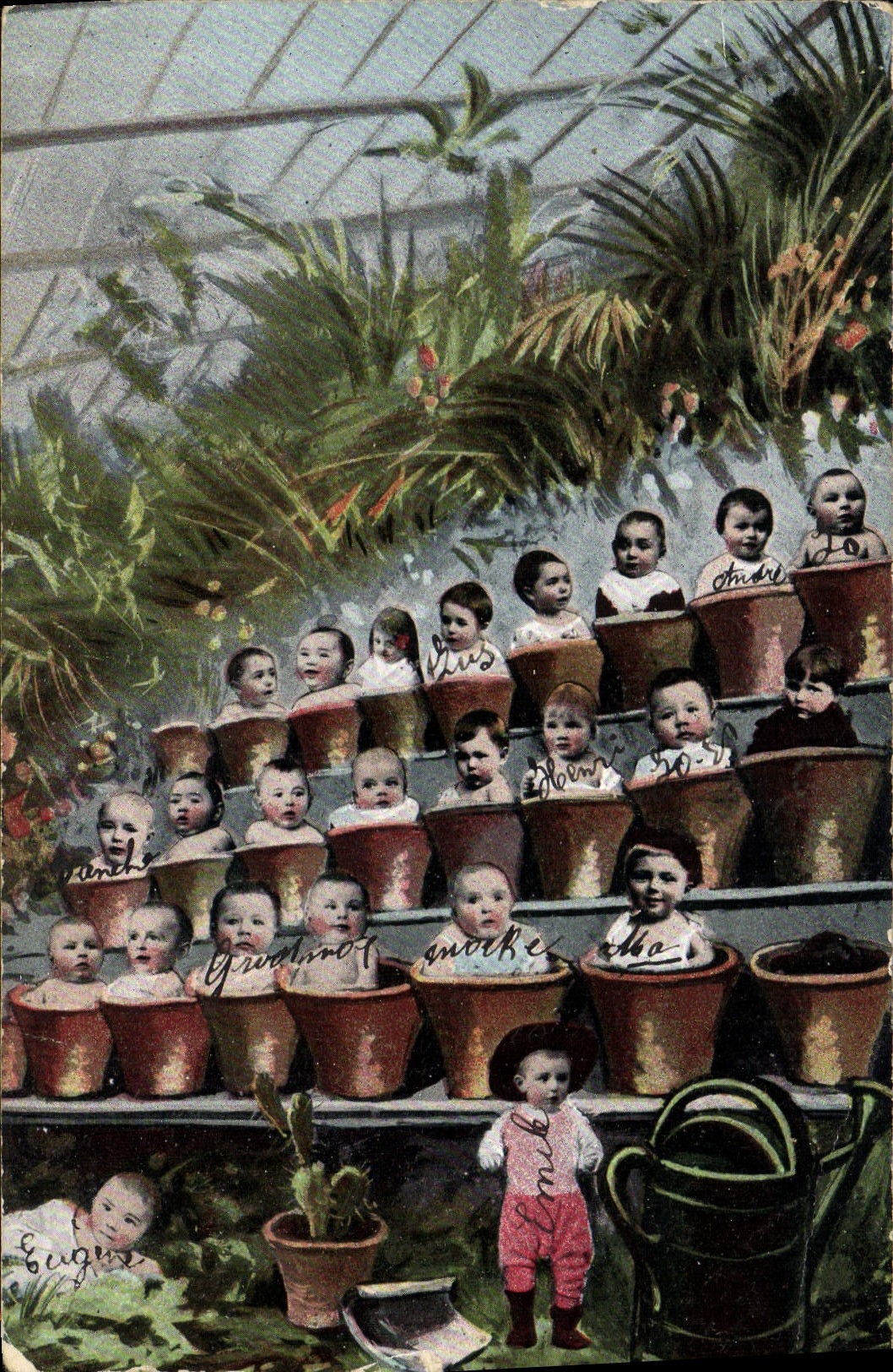 CPA Fantaisie Enfant Bebe 