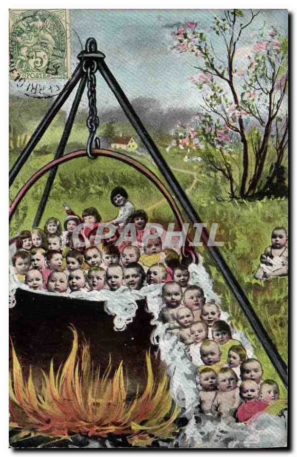 CPA Fantaisie Enfant Bebe 