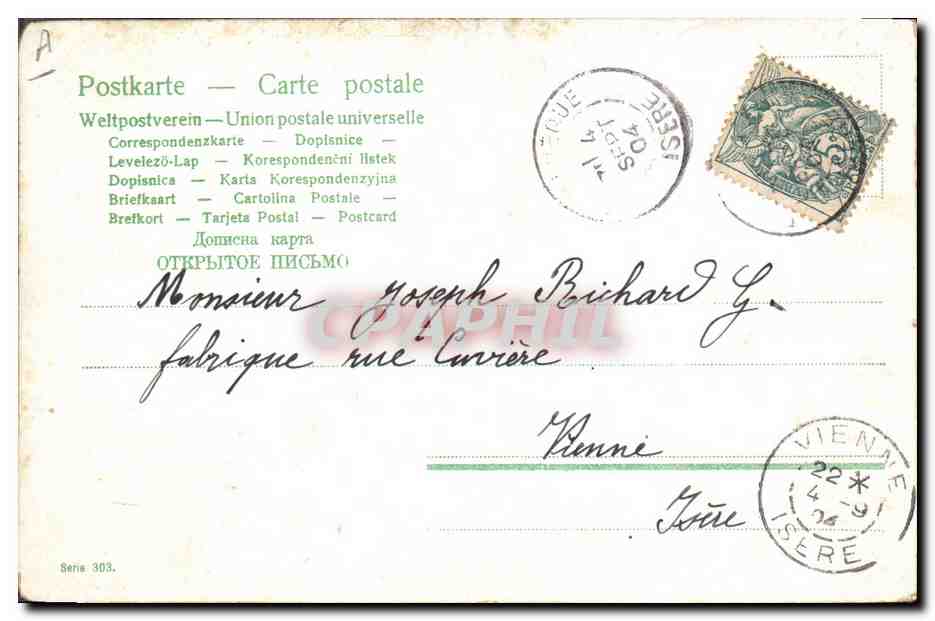 CPA Fantaisie Enfant Bebe  — Rückseite