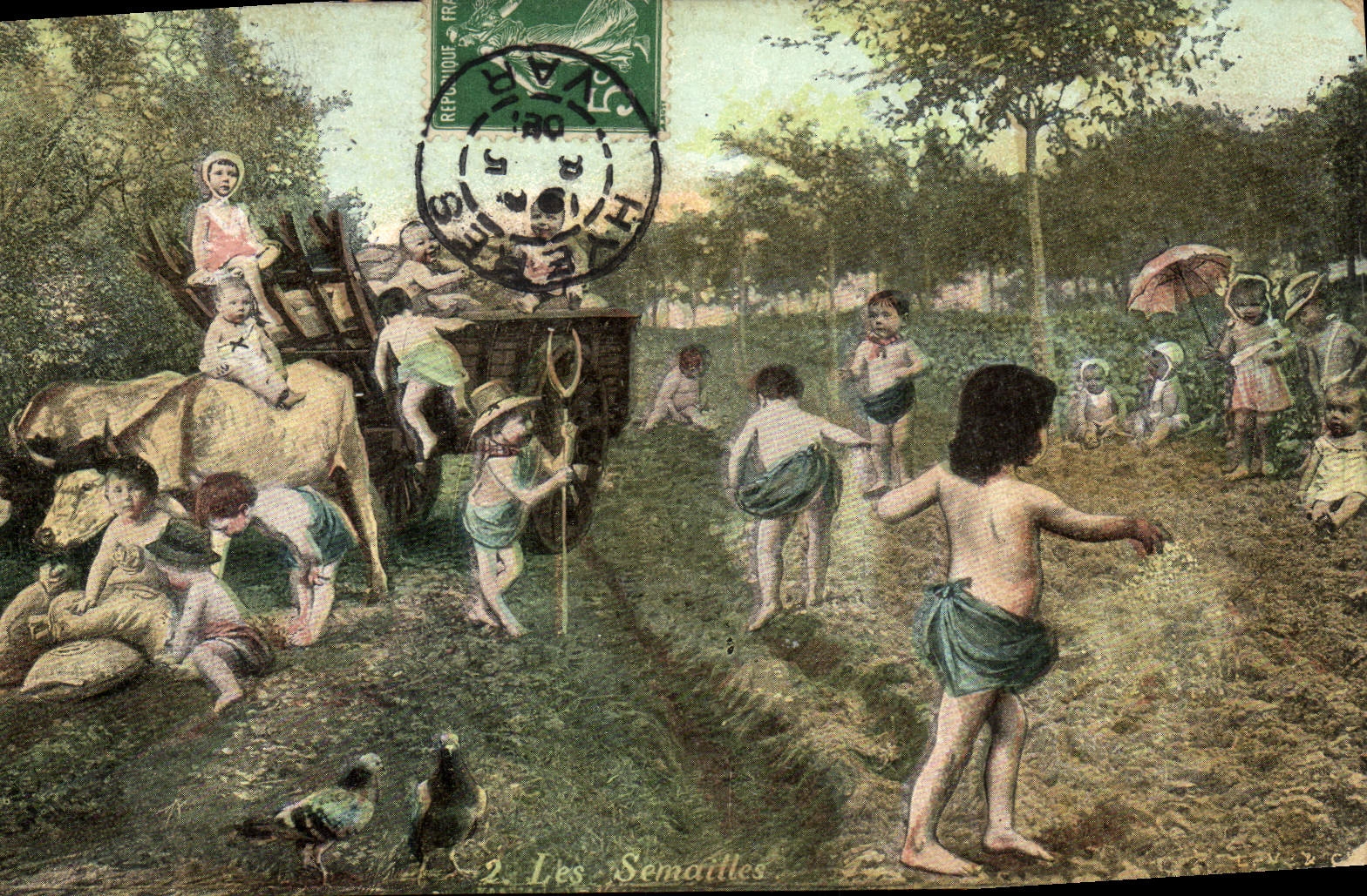 CPA Fantaisie Enfant Bebe 