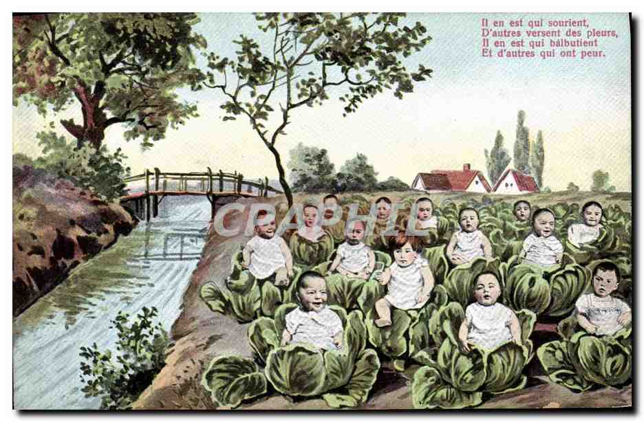 CPA Fantaisie Enfant Bebe 