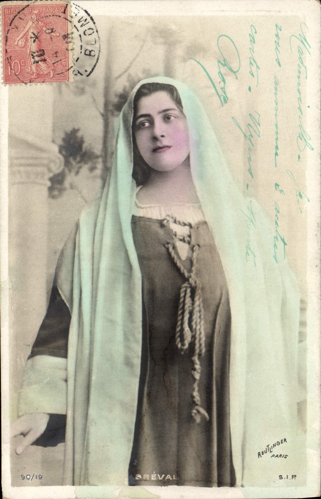 CPA Fantaisie Femme Areval