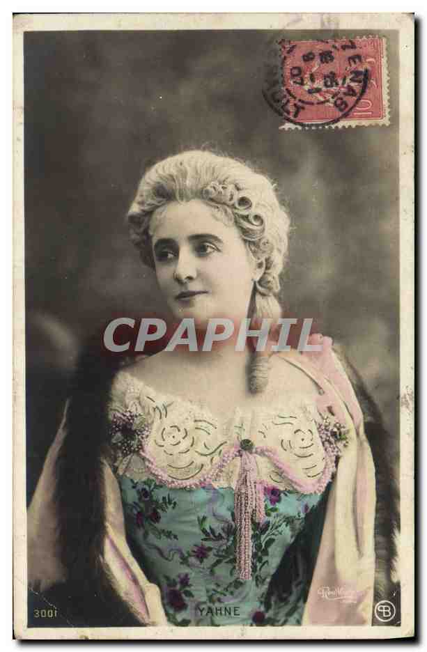 CPA Fantaisie Femme Yahne