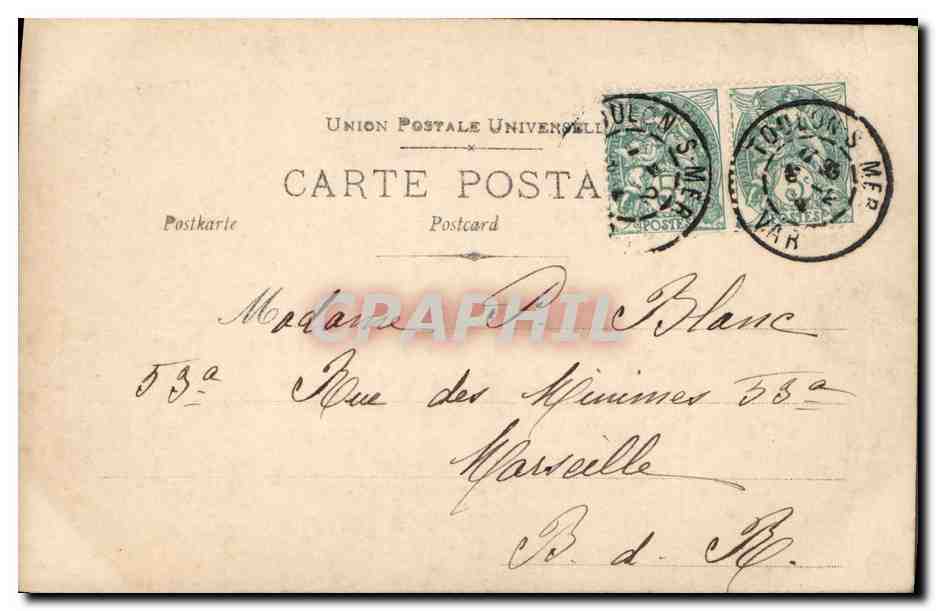 CPA Fantaisie Femme Elise de Vere Marigny Arc  — Rückseite
