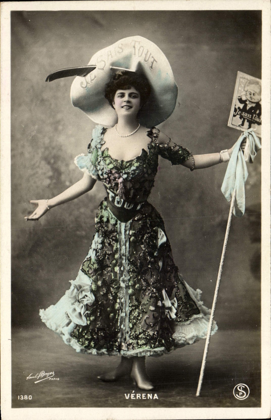 CPA Fantaisie Femme Verena