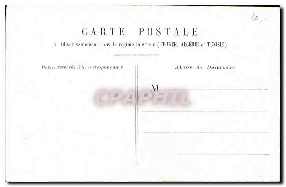CPA Fantaisie Femme Sylvie — Rückseite