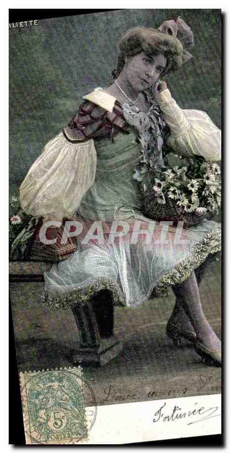 CPA Fantaisie Femme Liliette