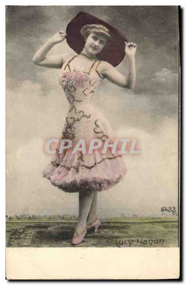 CPA Fantaisie Femme Lucy Nanon 
