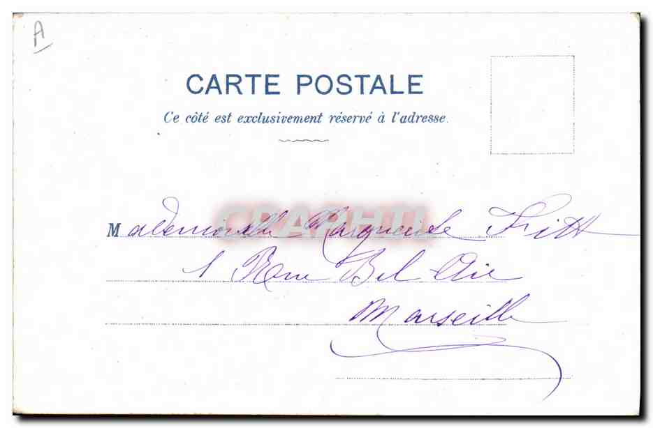 CPA Fantaisie Cyrano de Bergerac Rostand — Verso