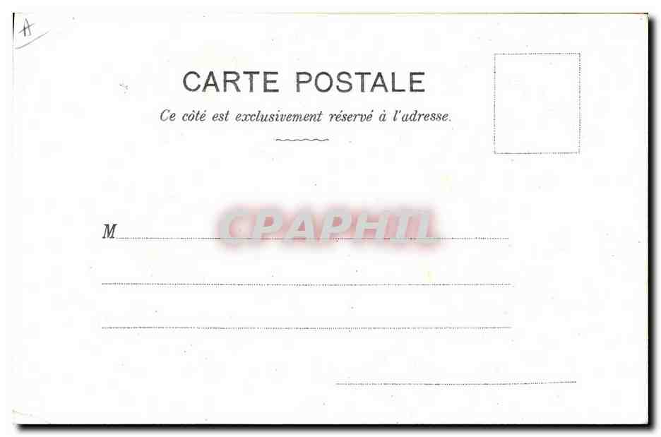 CPA Fantaisie Delmas  — Verso