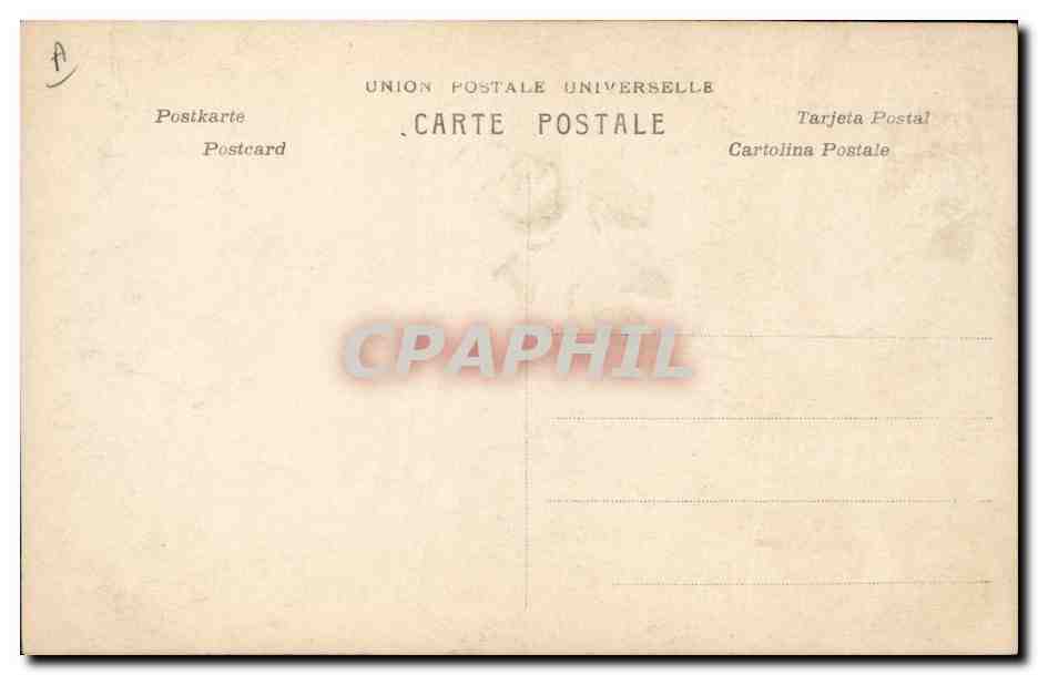 CPA Fantaisie Femme Folies Bergere De Beaulieu — Verso