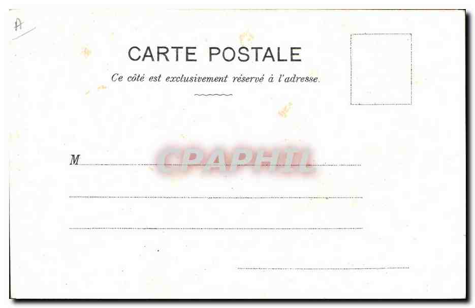 CPA Fantaisie Femme Pascal Salambo — Verso