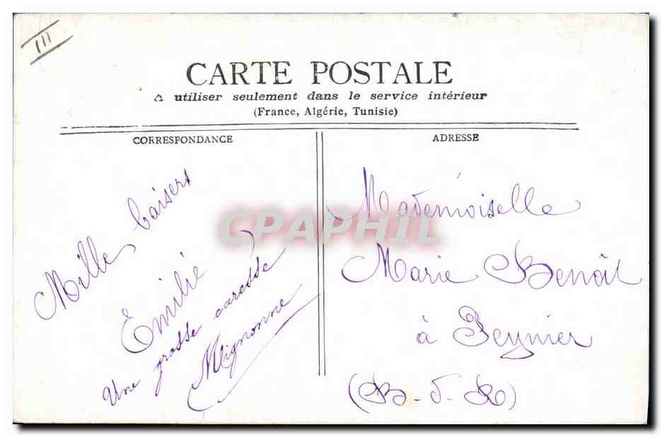 CPA Fantaisie Femme Cautun Bellot Paris Varietes — Rückseite