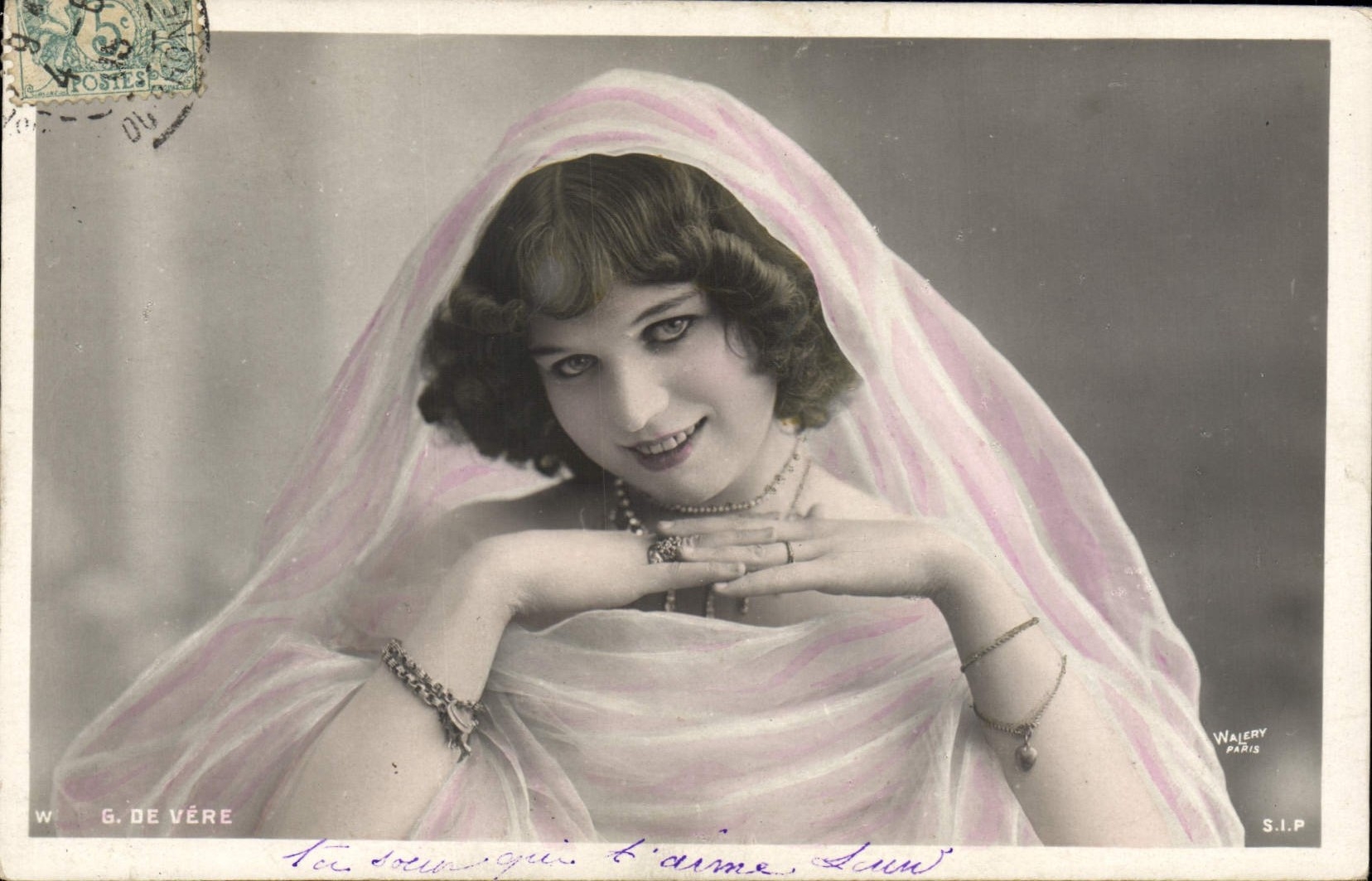 CPA Fantaisie Femme G de Vere