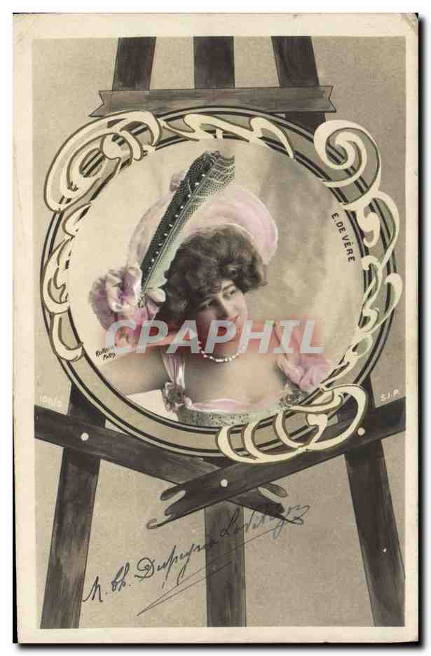 CPA Fantaisie Femme E de Vere