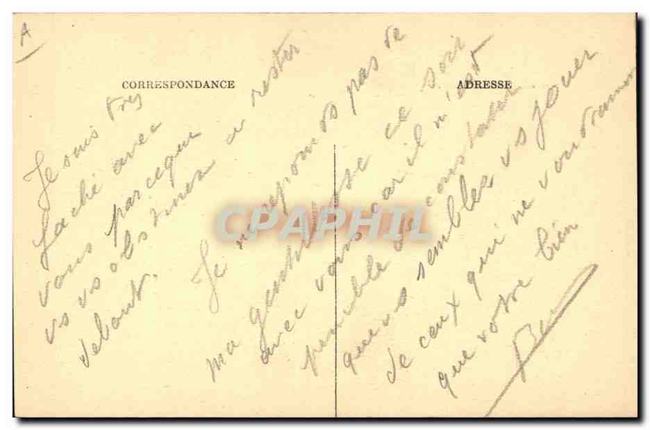Bâtiment des Compagnies Anonymes d'Assurances — LE PATRIMOINE — Paris IXe — Verso