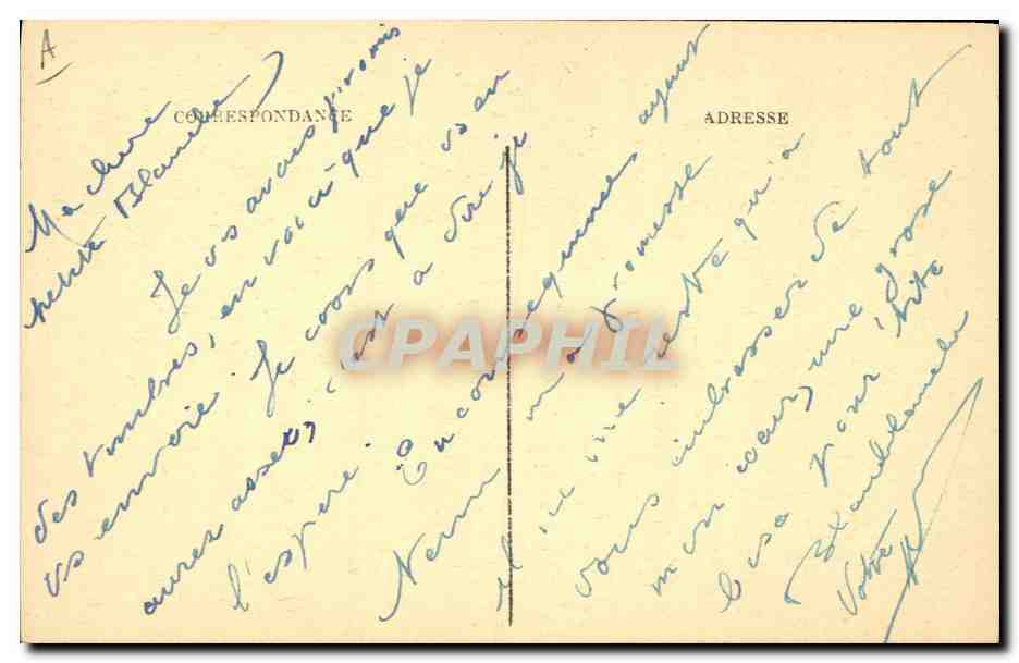 Bâtiment des Compagnies Anonymes d'Assurances — LE PATRIMOINE — Paris IXe — Verso