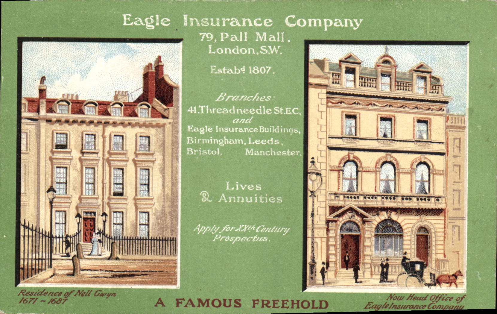 CPA Assurance Eagle Insurance Company 79 Pall Mall London 