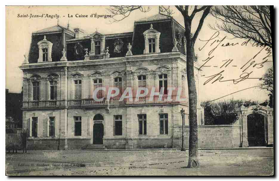CPA Banque Caisse d'Epargne Saint Jean d'Angely