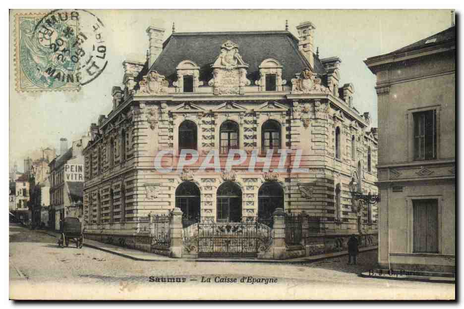 CPA Banque Caisse d'Epargne Saumur
