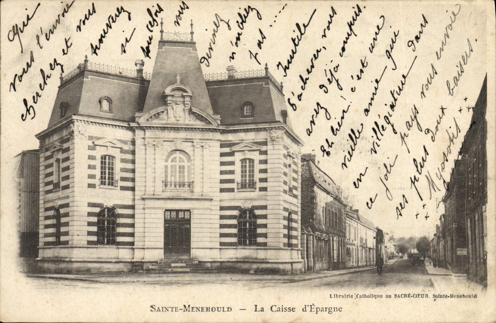 CPA Banque Caisse d'Epargne Sainte Menehould 