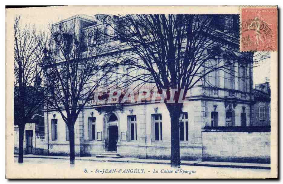 CPA Banque Caisse d'Epargne St Jean d'Angely 