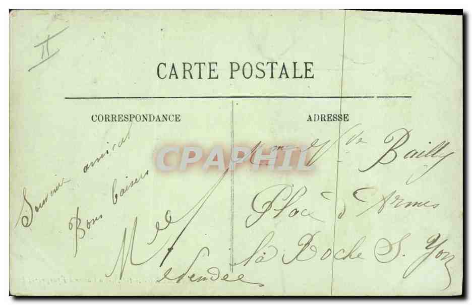 CPA Banque Caisse d'Epargne Saumur — Rückseite