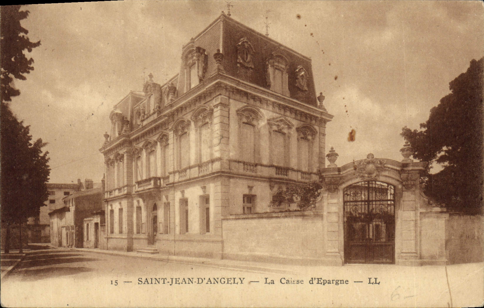 CPA Banque Caisse d'Epargne Saint Jean d'Angely 