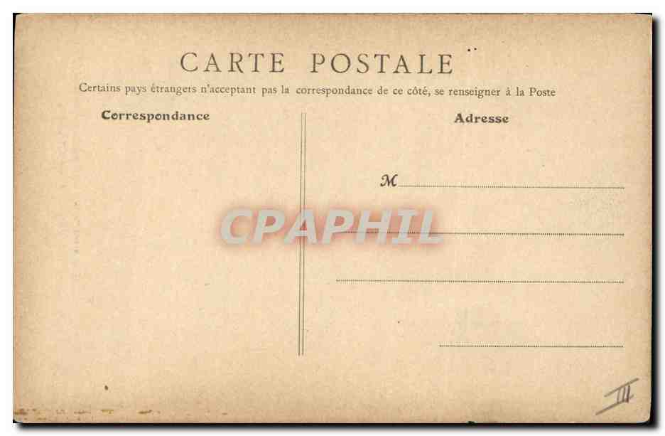 CPA Banque Saint Etienne Caisse d'Epargne Rue d'Arcole — Rückseite
