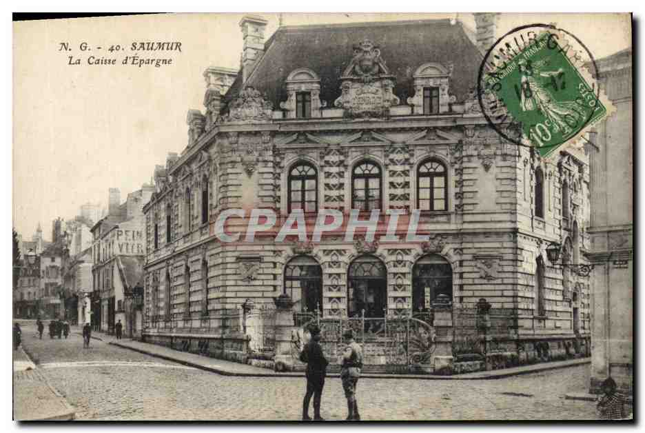 CPA Banque Caisse d'Epargne Saumur
