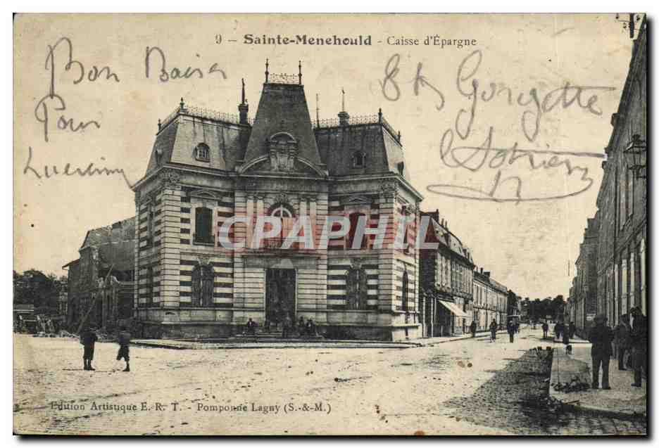 CPA Banque Caisse d'Epargne Sainte Menehould