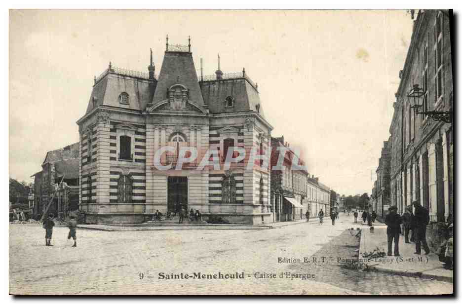 CPA Banque Caisse d'Epargne Sainte Menehould