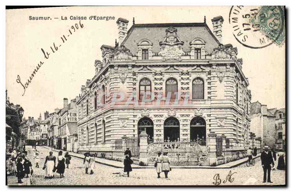 CPA Banque Caisse d'Epargne Saumur