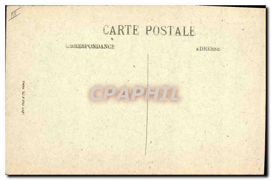 CPA Folklore Auvergne Au sommet du Puy de Dome  — Rückseite