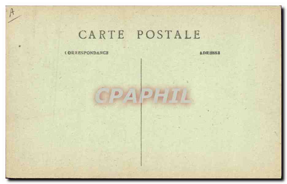 CPA Folklore Jeune paysanne d'Auvergne  — Verso