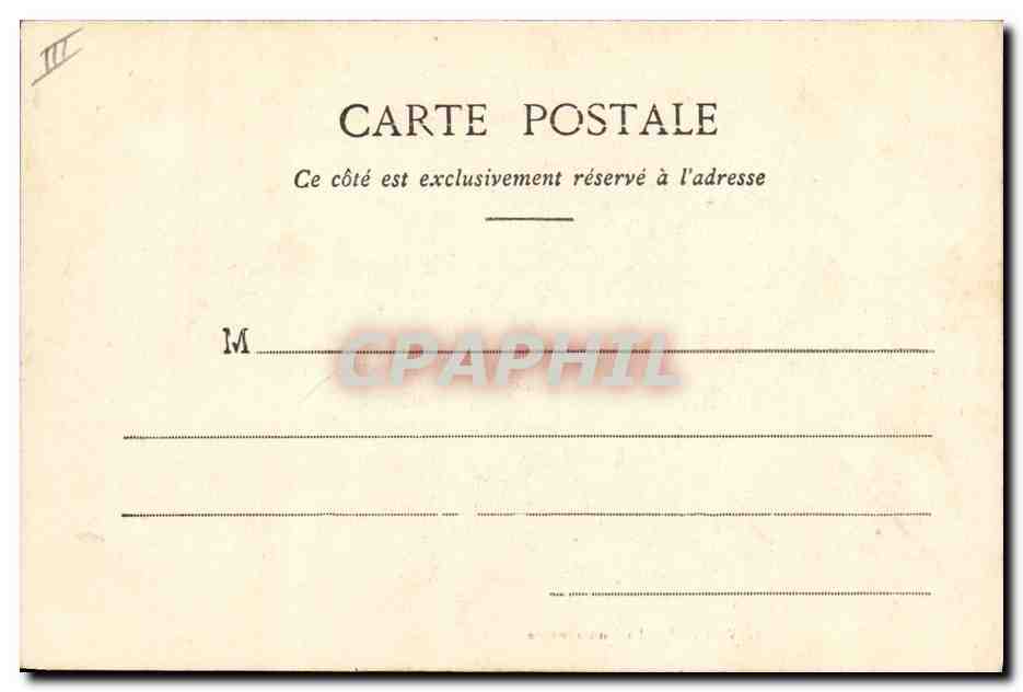 CPA Folklore Auvergne La Montagnarde Bourree — Rückseite