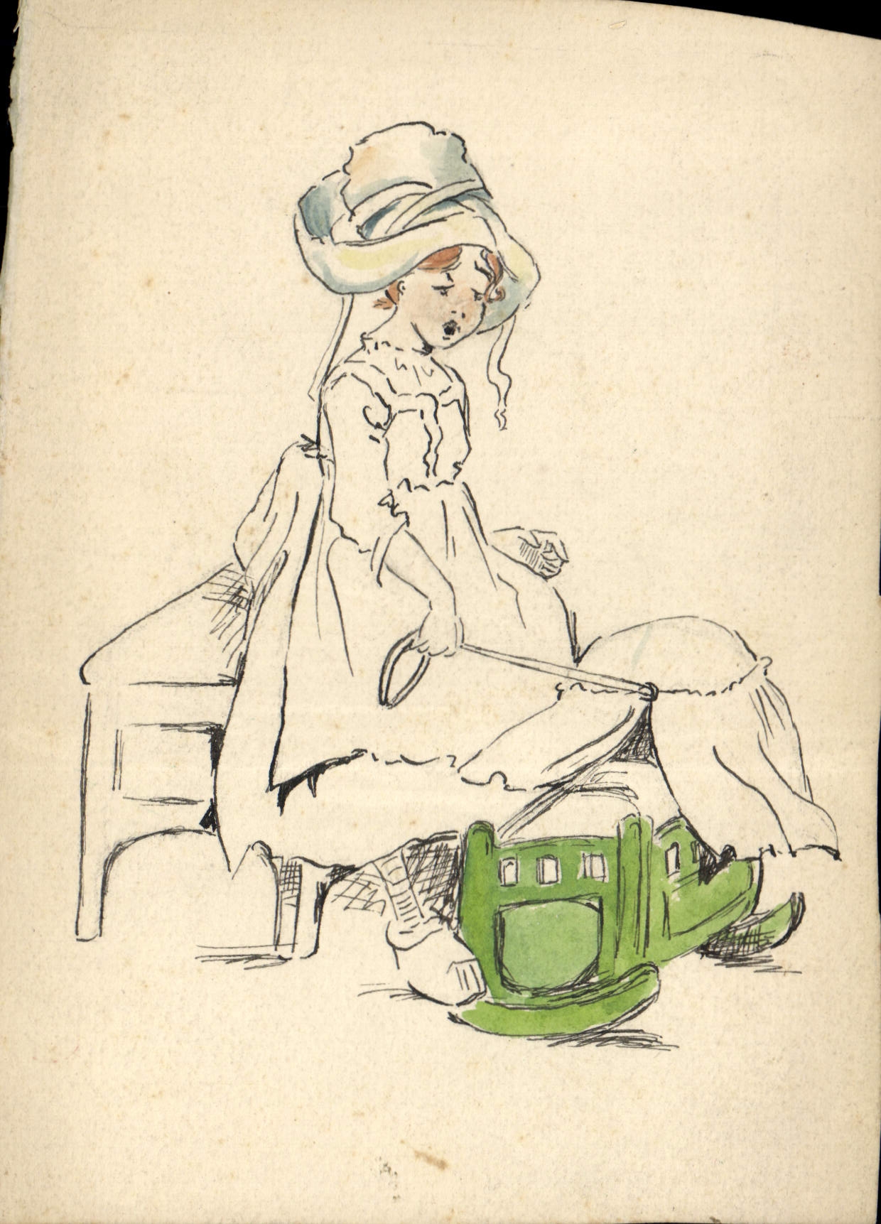 CPA Fantaisie Illustrateur Enfant Bretagne