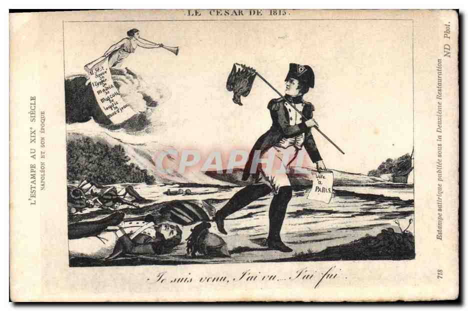 CPA Histoire Napoleon 1er Le Cesar de 1815